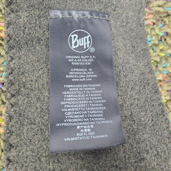 Buff Women's Cable Knit Beanie Cap Hat Pink Green Primaloft Polyester WInter - Picture 6 of 9